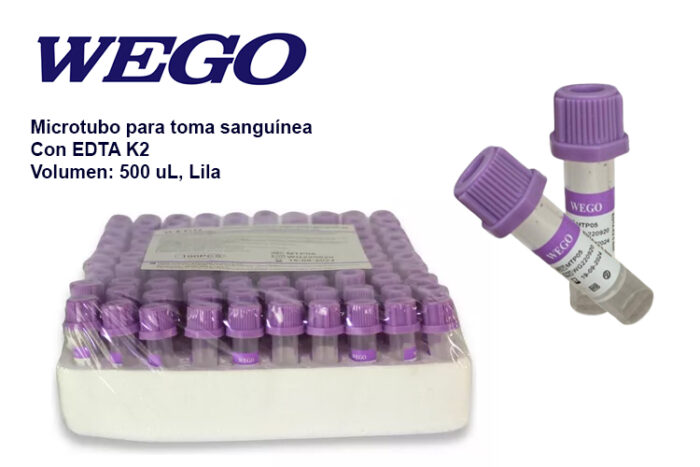 Tubos Para Toma y Recolección de Sangre WEGO - Imagen 6