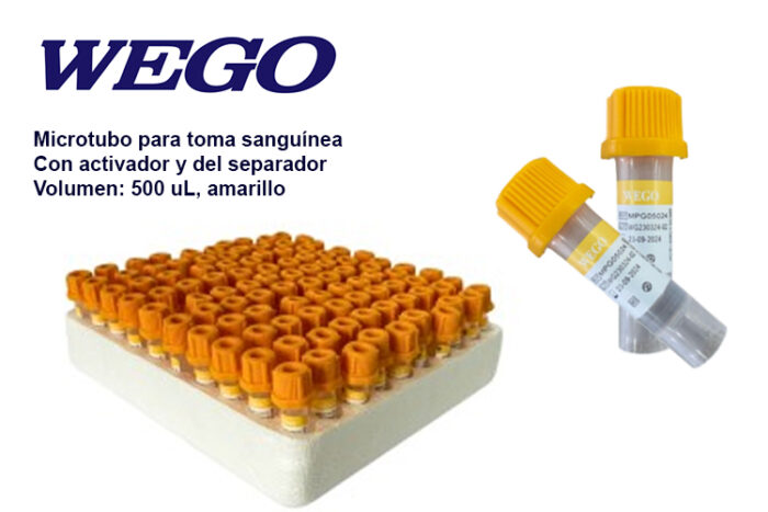 Tubos Para Toma y Recolección de Sangre WEGO - Imagen 8