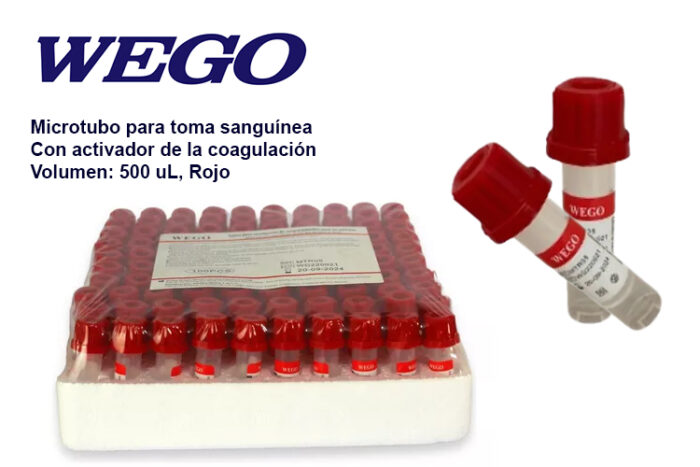 Tubos Para Toma y Recolección de Sangre WEGO - Imagen 7