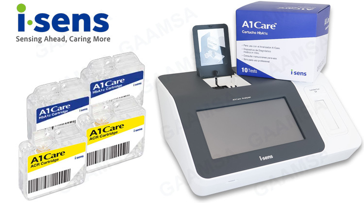Analizador de HbA1c y ACR A1Care I Sens