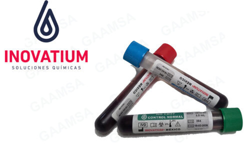 Juego de Controles Hematológicos 3x3.0 ml INOVATIUM