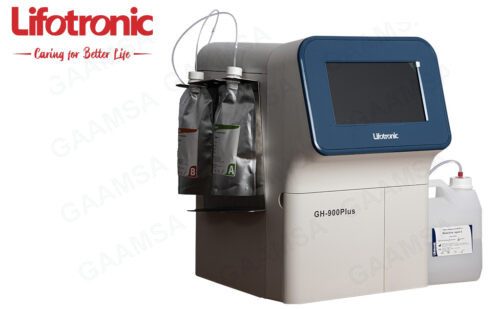 Analizador de Hemoglobina Glicosilada (HPLC) GH-900 Plus Lifotronic